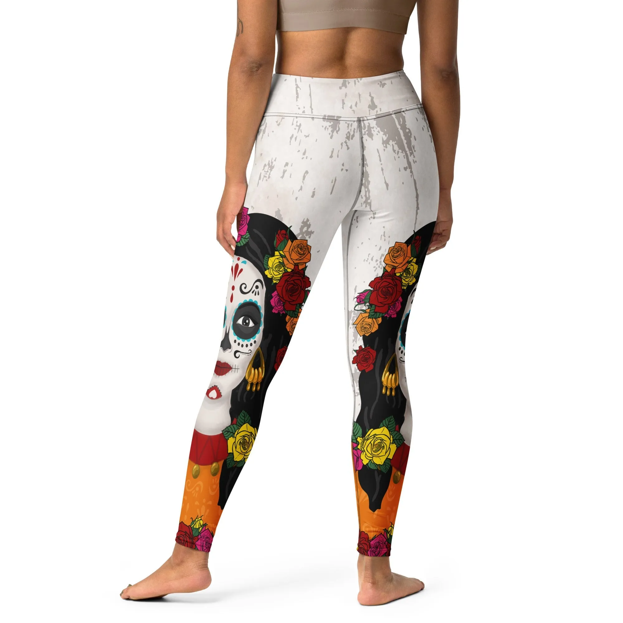 Day of the Dead Vibes Yoga Leggings