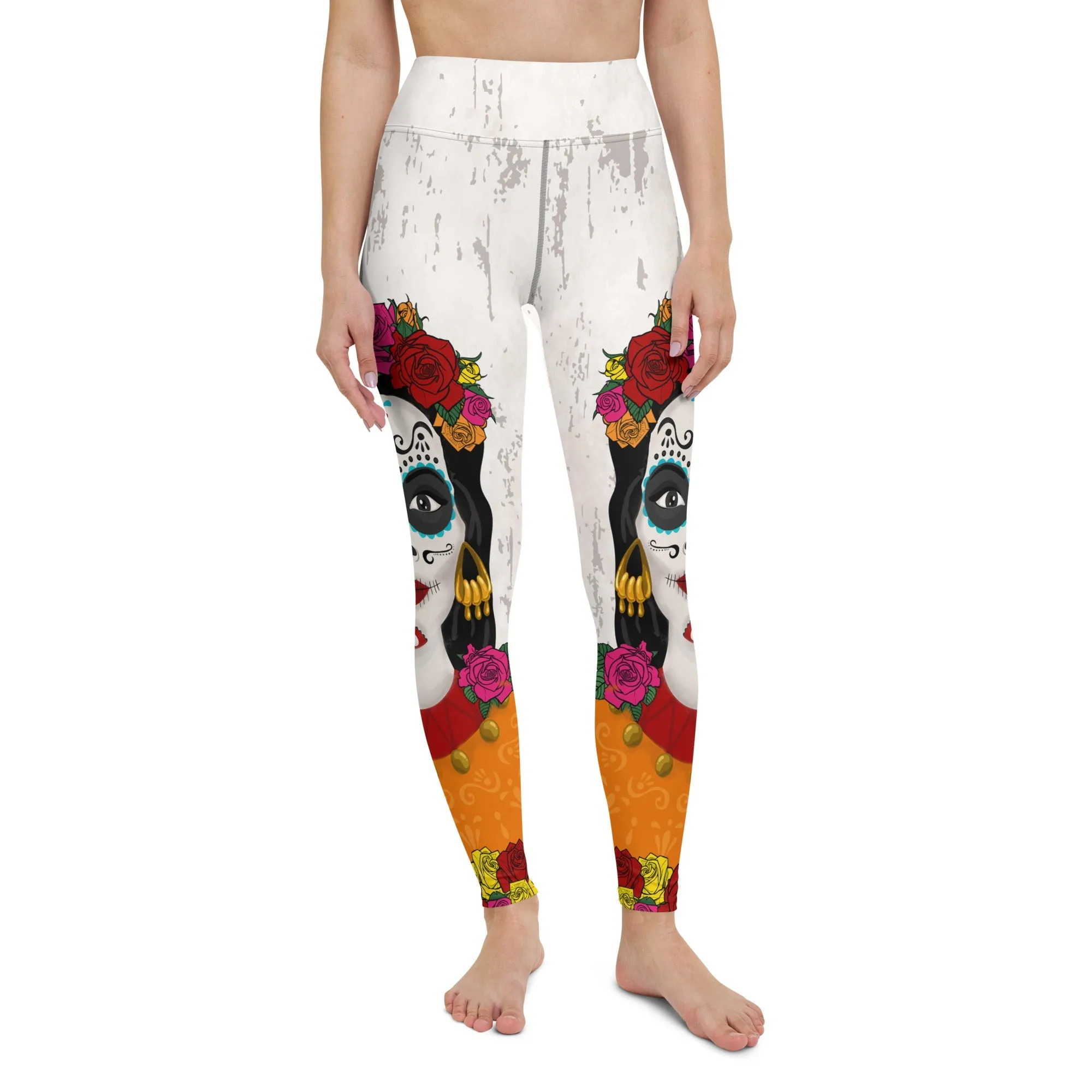 Day of the Dead Vibes Yoga Leggings