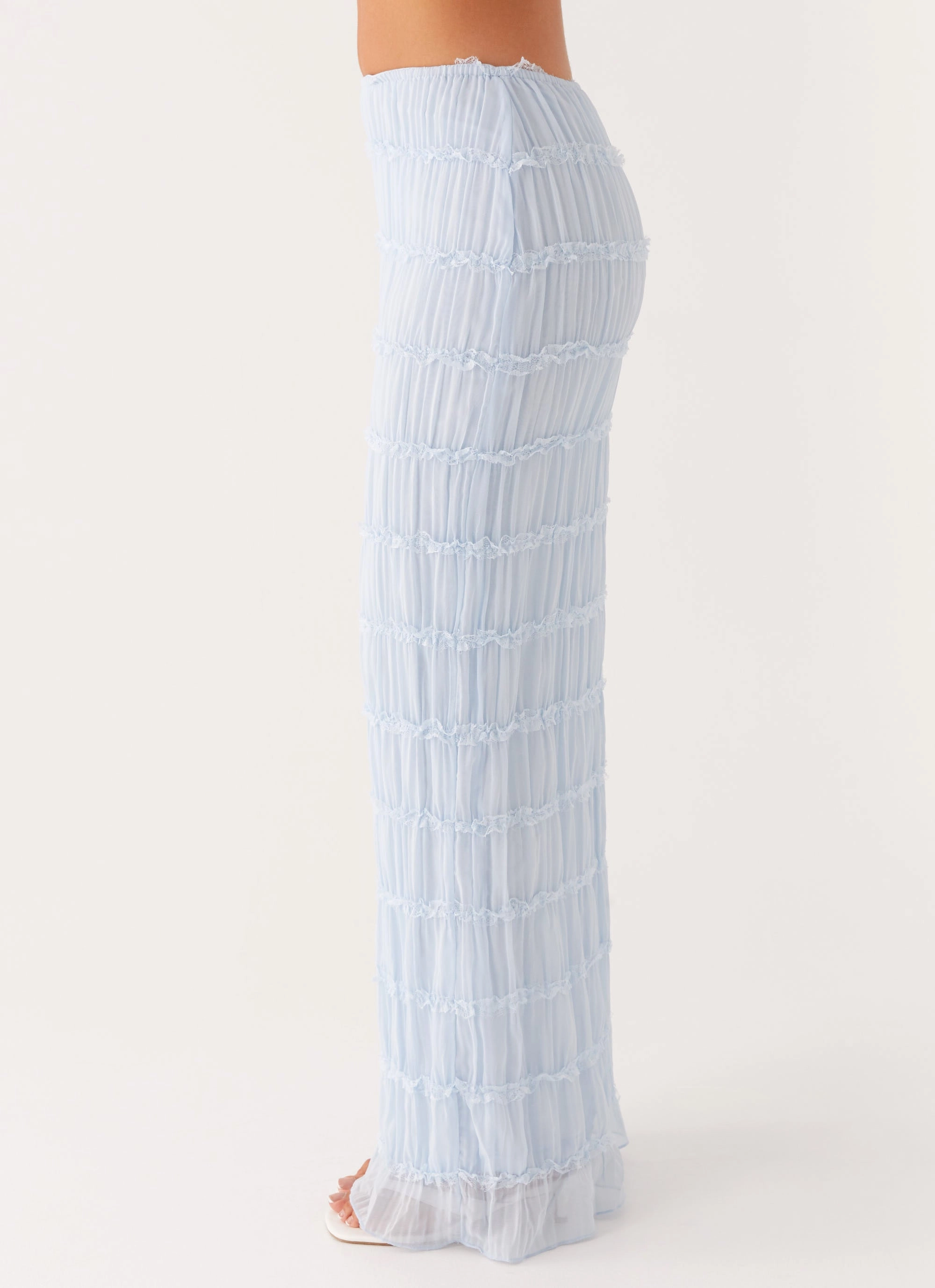 Body shaping Daydreaming Low Rise Maxi Skirt - Blue