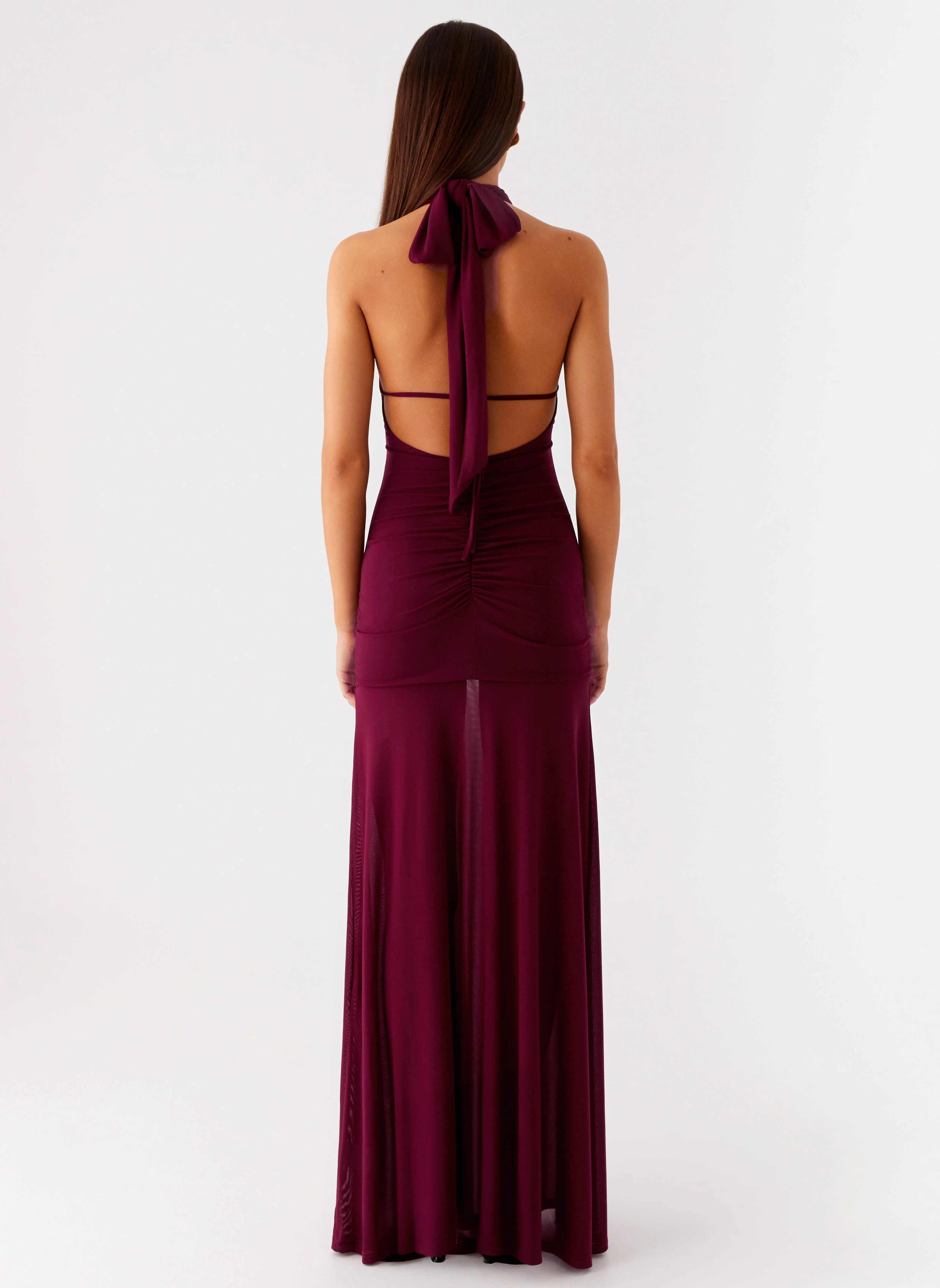 Subtle Flow Deltina Maxi Dress - Boysenberry