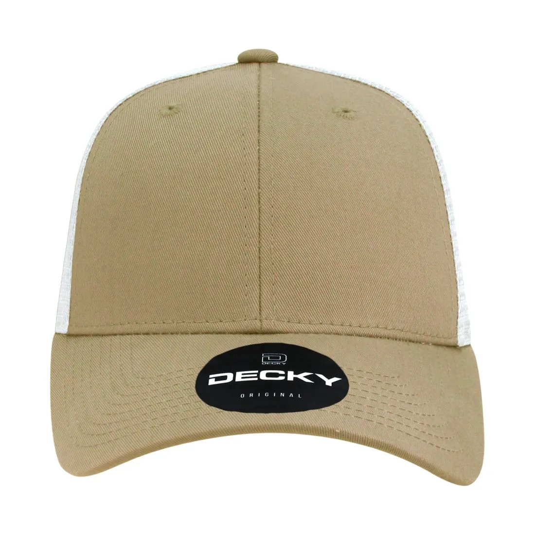 Decky 214 Low Profile Mesh Trucker Golf Hats 6 Panel Curved Bill Baseball Caps