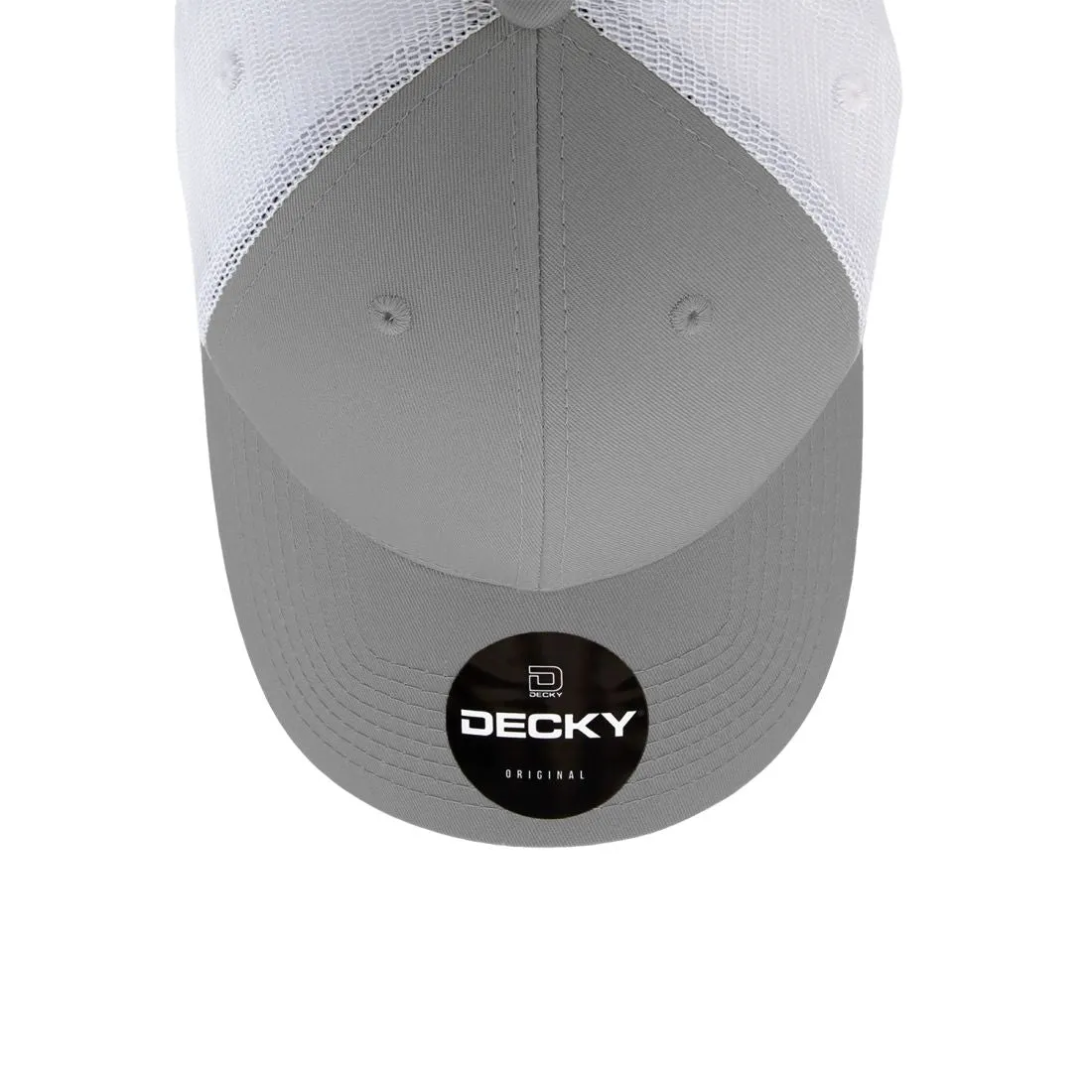Decky 214 Low Profile Mesh Trucker Golf Hats 6 Panel Curved Bill Baseball Caps