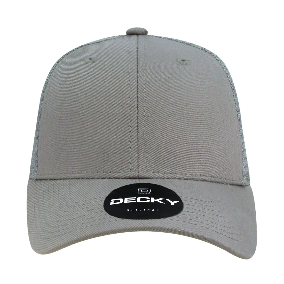 Decky 214 Low Profile Mesh Trucker Golf Hats 6 Panel Curved Bill Baseball Caps