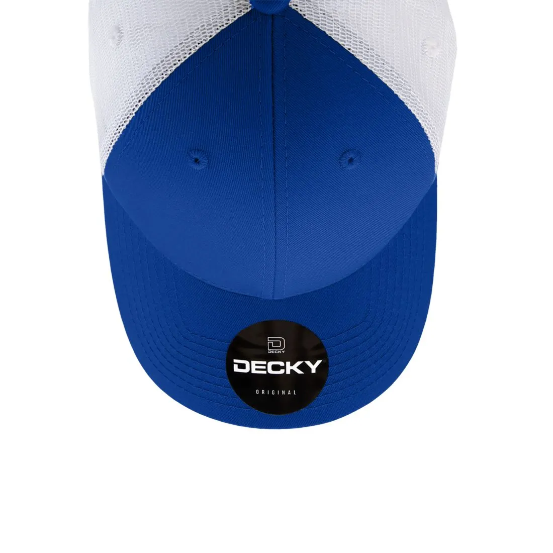 Decky 214 Low Profile Mesh Trucker Golf Hats 6 Panel Curved Bill Baseball Caps