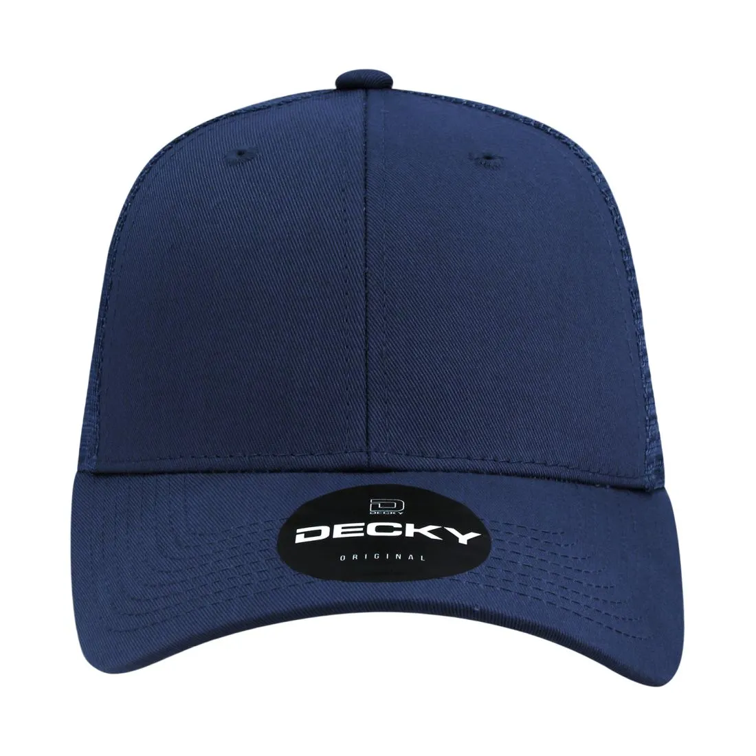 Decky 214 Low Profile Mesh Trucker Golf Hats 6 Panel Curved Bill Baseball Caps