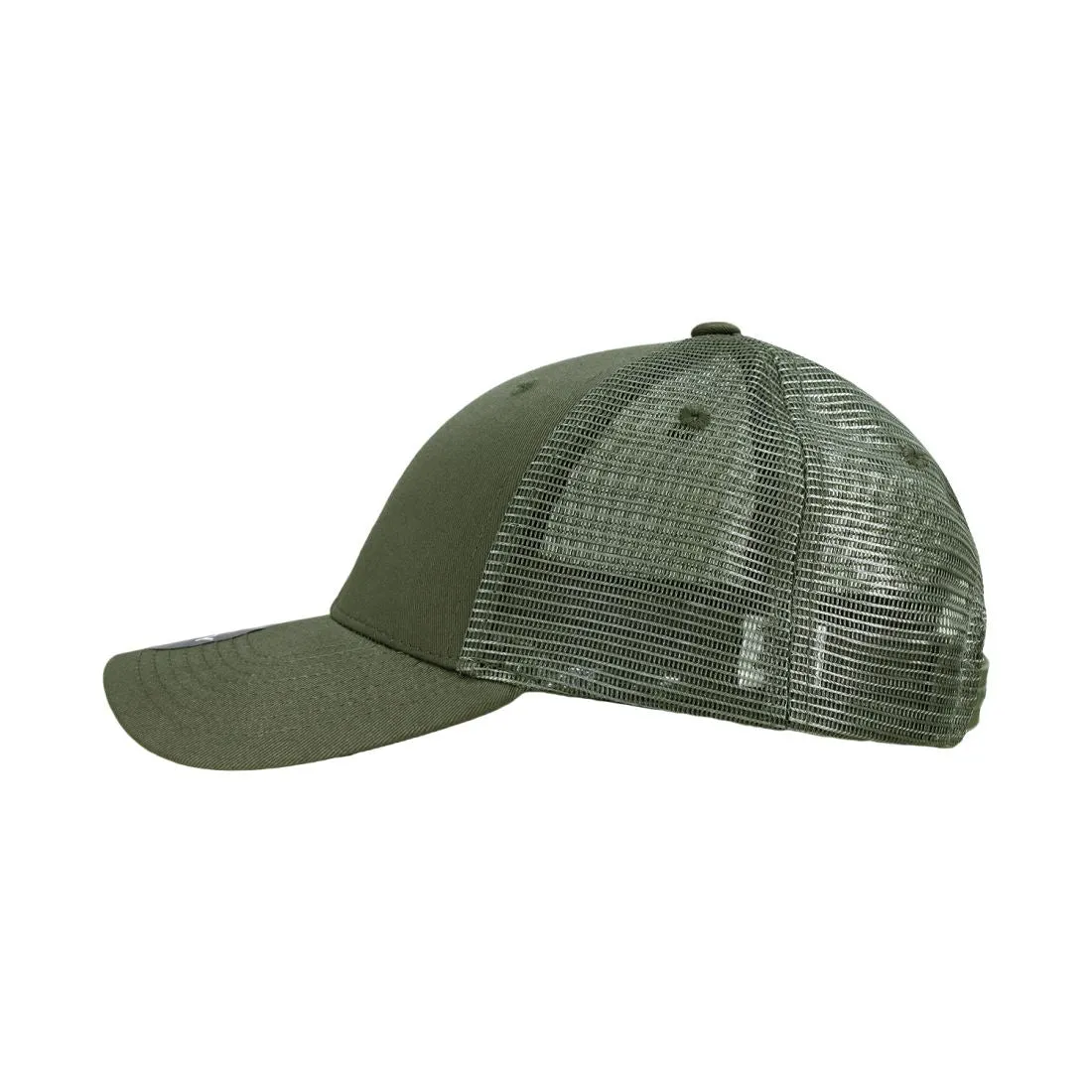 Decky 214 Low Profile Mesh Trucker Golf Hats 6 Panel Curved Bill Baseball Caps