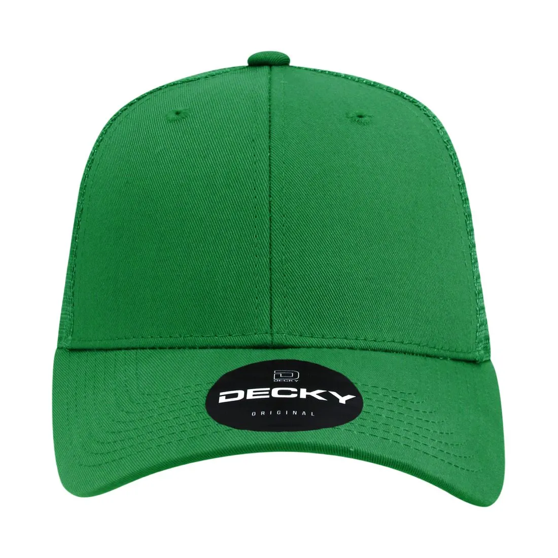 Decky 214 Low Profile Mesh Trucker Golf Hats 6 Panel Curved Bill Baseball Caps