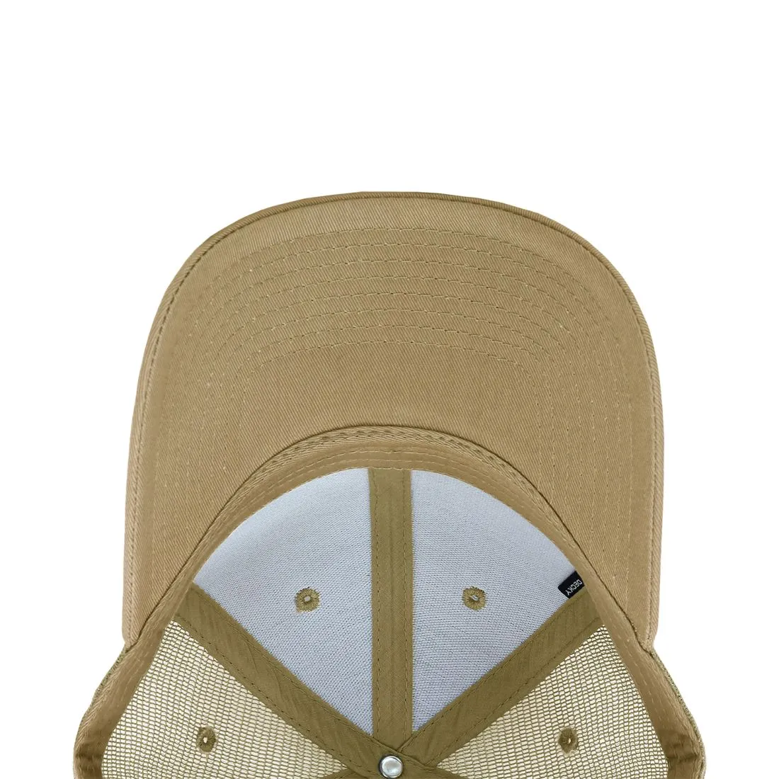 Decky 214 Low Profile Mesh Trucker Golf Hats 6 Panel Curved Bill Baseball Caps