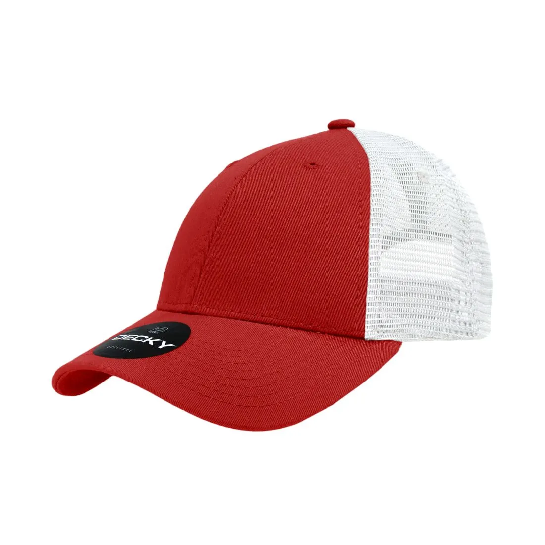 Decky 214 Low Profile Mesh Trucker Golf Hats 6 Panel Curved Bill Baseball Caps