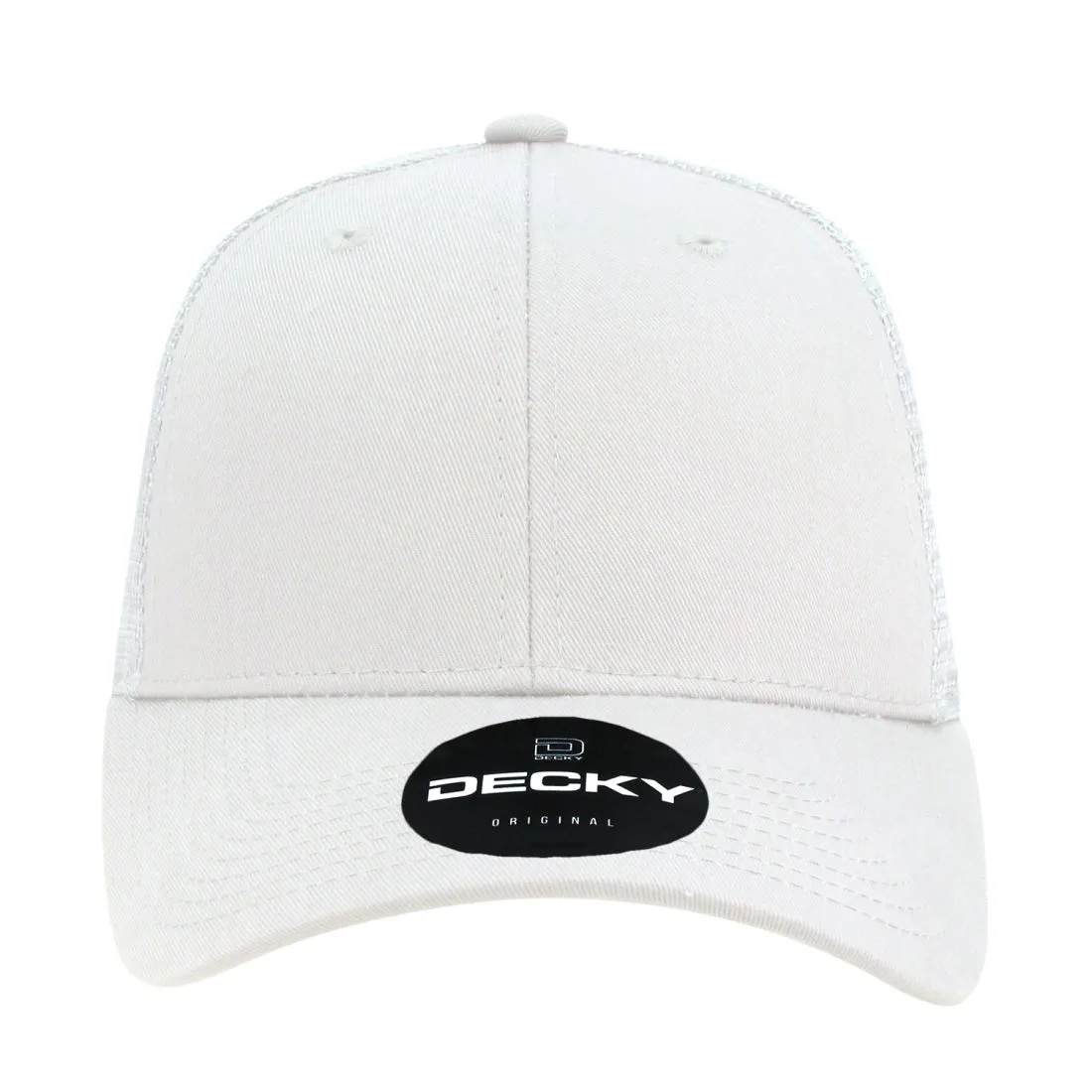 Decky 214 Low Profile Mesh Trucker Golf Hats 6 Panel Curved Bill Baseball Caps