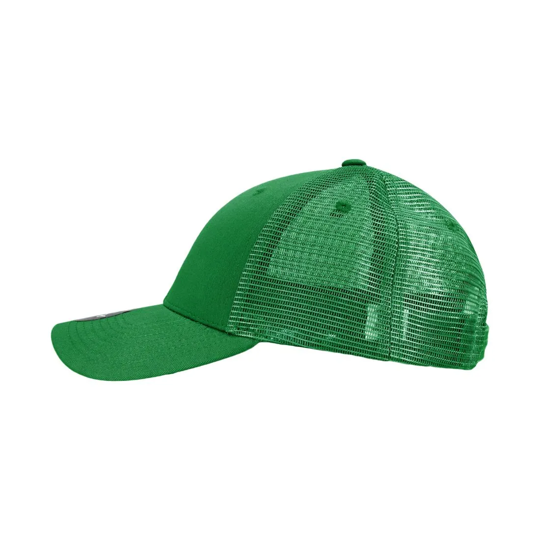 Decky 214 Low Profile Mesh Trucker Golf Hats 6 Panel Curved Bill Baseball Caps