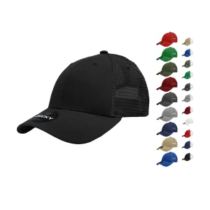 Decky 214 Low Profile Mesh Trucker Golf Hats 6 Panel Curved Bill Baseball Caps
