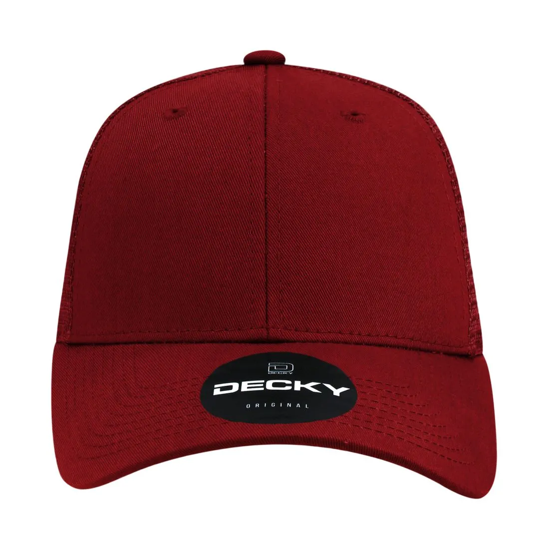 Decky 214 Low Profile Mesh Trucker Golf Hats 6 Panel Curved Bill Baseball Caps