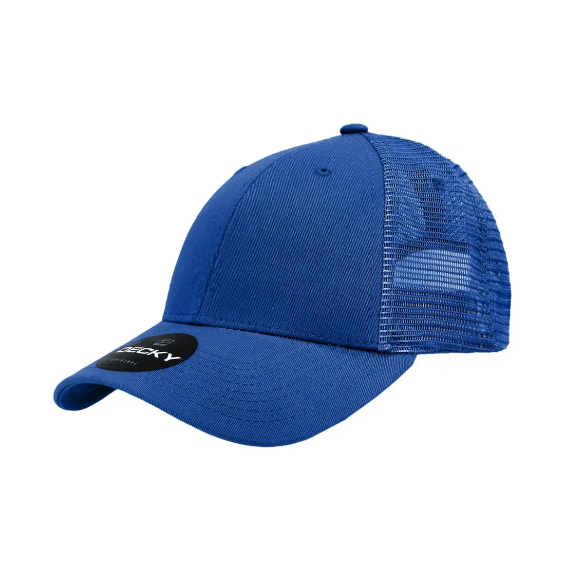 Decky 214 Low Profile Mesh Trucker Golf Hats 6 Panel Curved Bill Baseball Caps