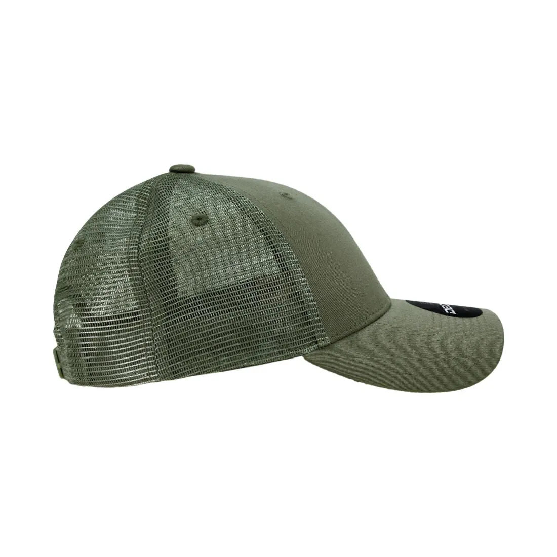 Decky 214 Low Profile Mesh Trucker Golf Hats 6 Panel Curved Bill Baseball Caps