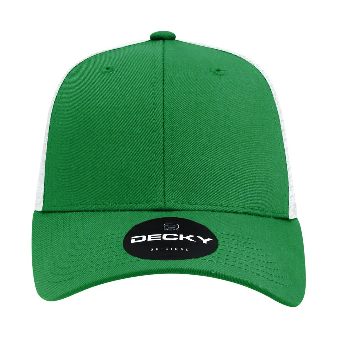 Decky 214 Low Profile Mesh Trucker Golf Hats 6 Panel Curved Bill Baseball Caps