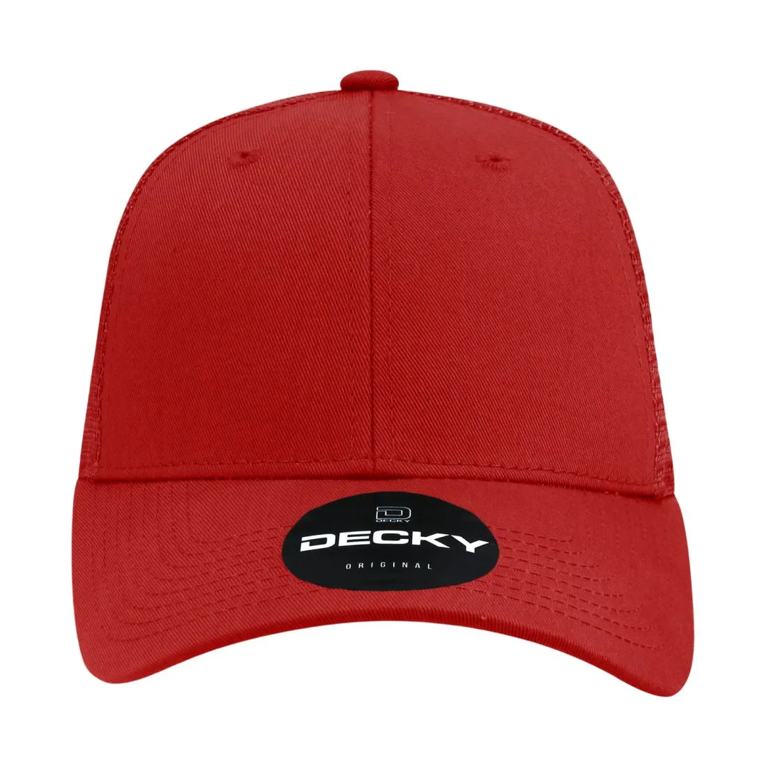 Decky 214 Low Profile Mesh Trucker Golf Hats 6 Panel Curved Bill Baseball Caps