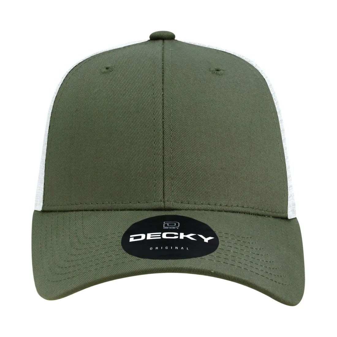Decky 214 Low Profile Mesh Trucker Golf Hats 6 Panel Curved Bill Baseball Caps