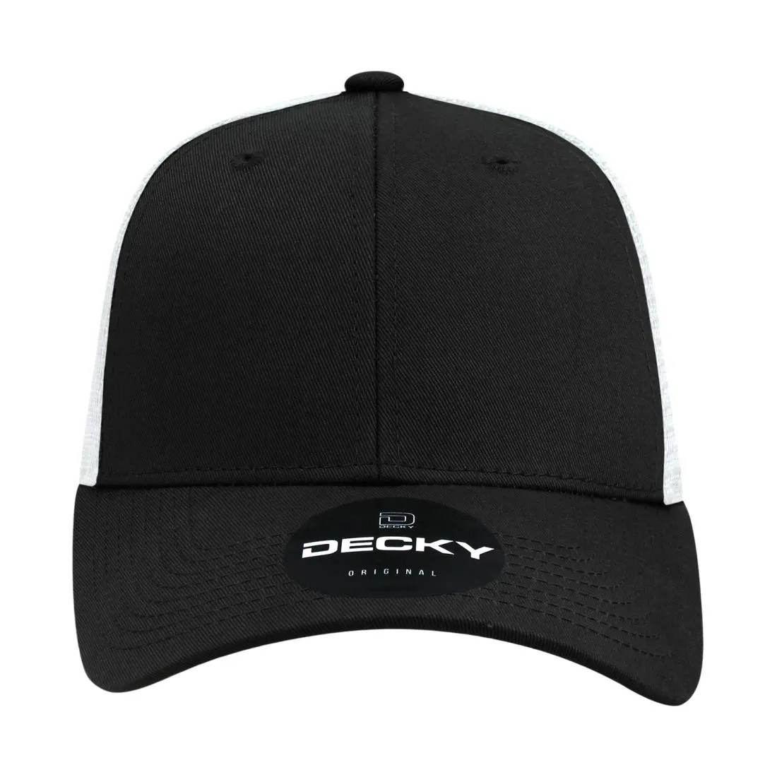 Decky 214 Low Profile Mesh Trucker Golf Hats 6 Panel Curved Bill Baseball Caps