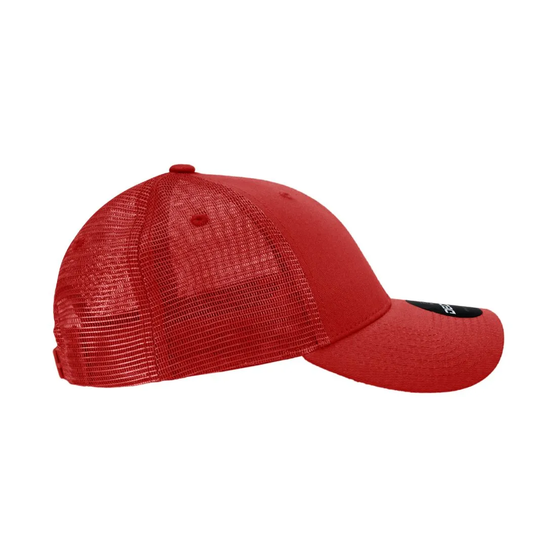 Decky 214 Low Profile Mesh Trucker Golf Hats 6 Panel Curved Bill Baseball Caps