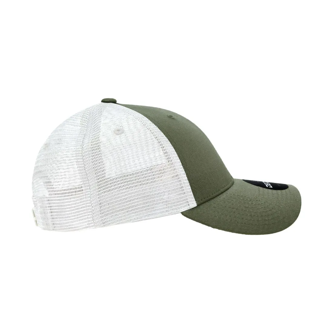 Decky 214 Low Profile Mesh Trucker Golf Hats 6 Panel Curved Bill Baseball Caps