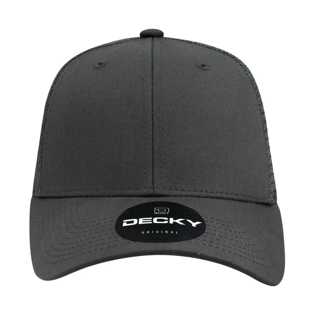 Decky 214 Low Profile Mesh Trucker Golf Hats 6 Panel Curved Bill Baseball Caps