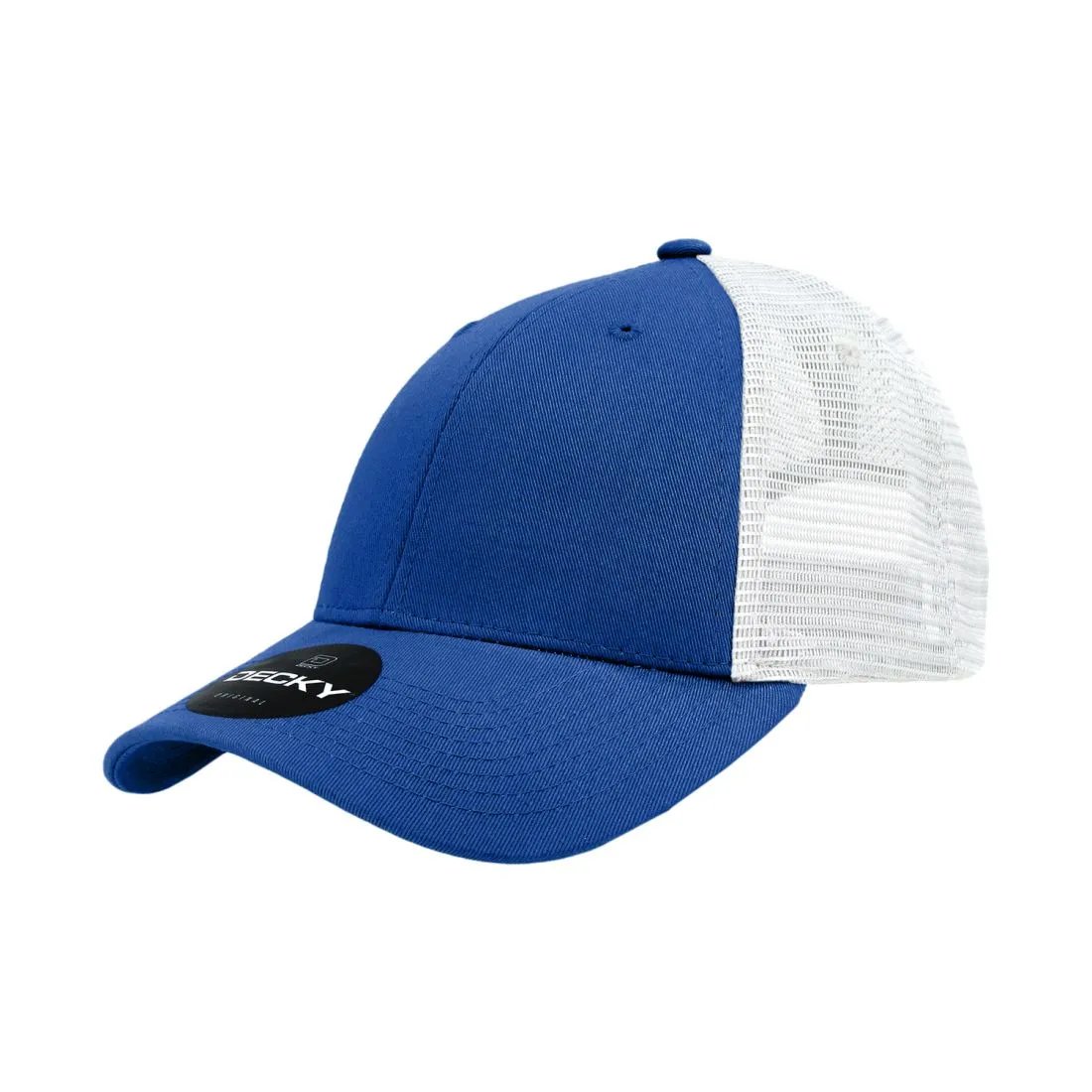Decky 214 Low Profile Mesh Trucker Golf Hats 6 Panel Curved Bill Baseball Caps