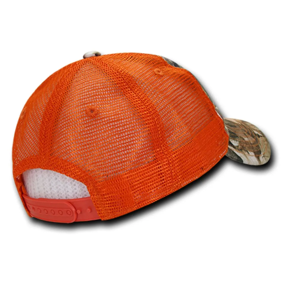Decky 227 Relaxed Camouflage Hybricam Trucker Hats Low Profile 6 Panel Baseball Caps