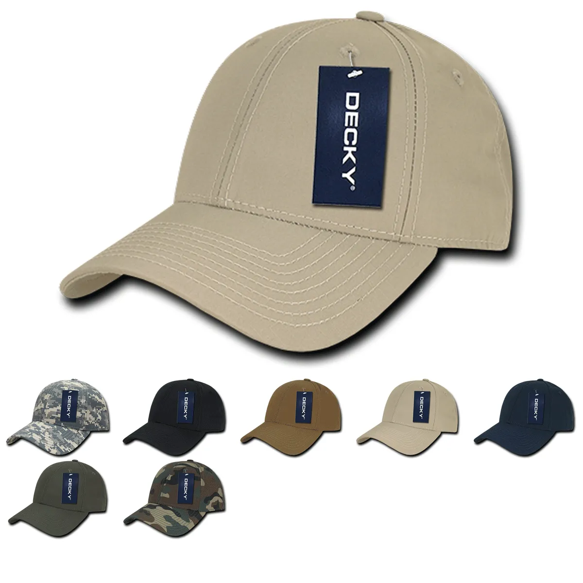 Decky 240 Structured Ripstop Baseball Hat