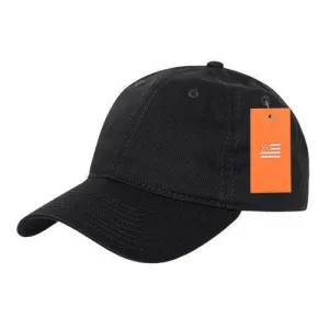 Decky Tearaway Relaxed Washed Vintage Cotton Baseball Cotton Caps Hats Unisex