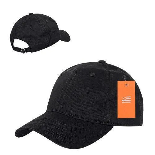 Decky Tearaway Relaxed Washed Vintage Cotton Baseball Cotton Caps Hats Unisex
