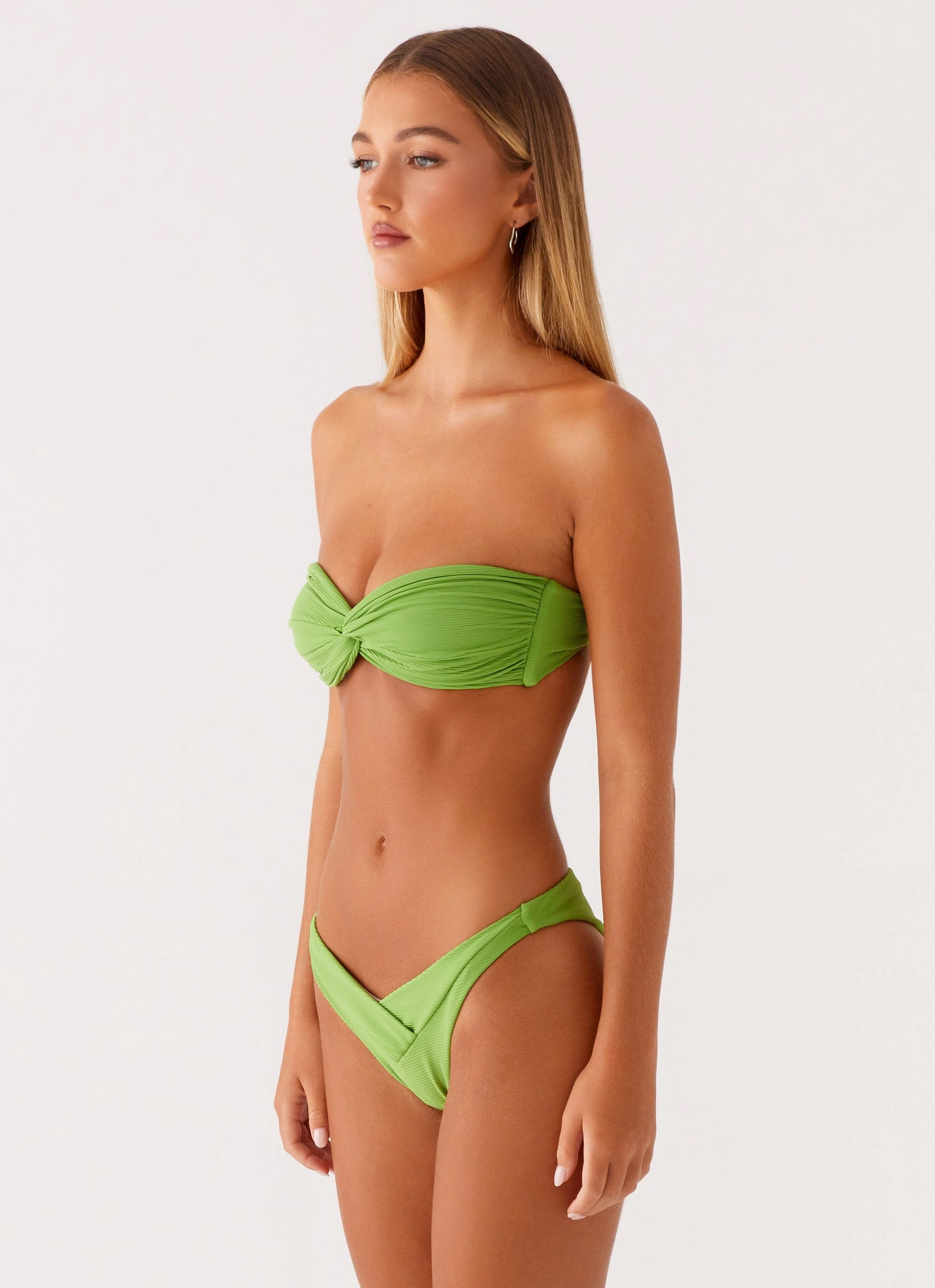 PressureDistributingPads Delta Bandeau Bikini Top - Lime Green