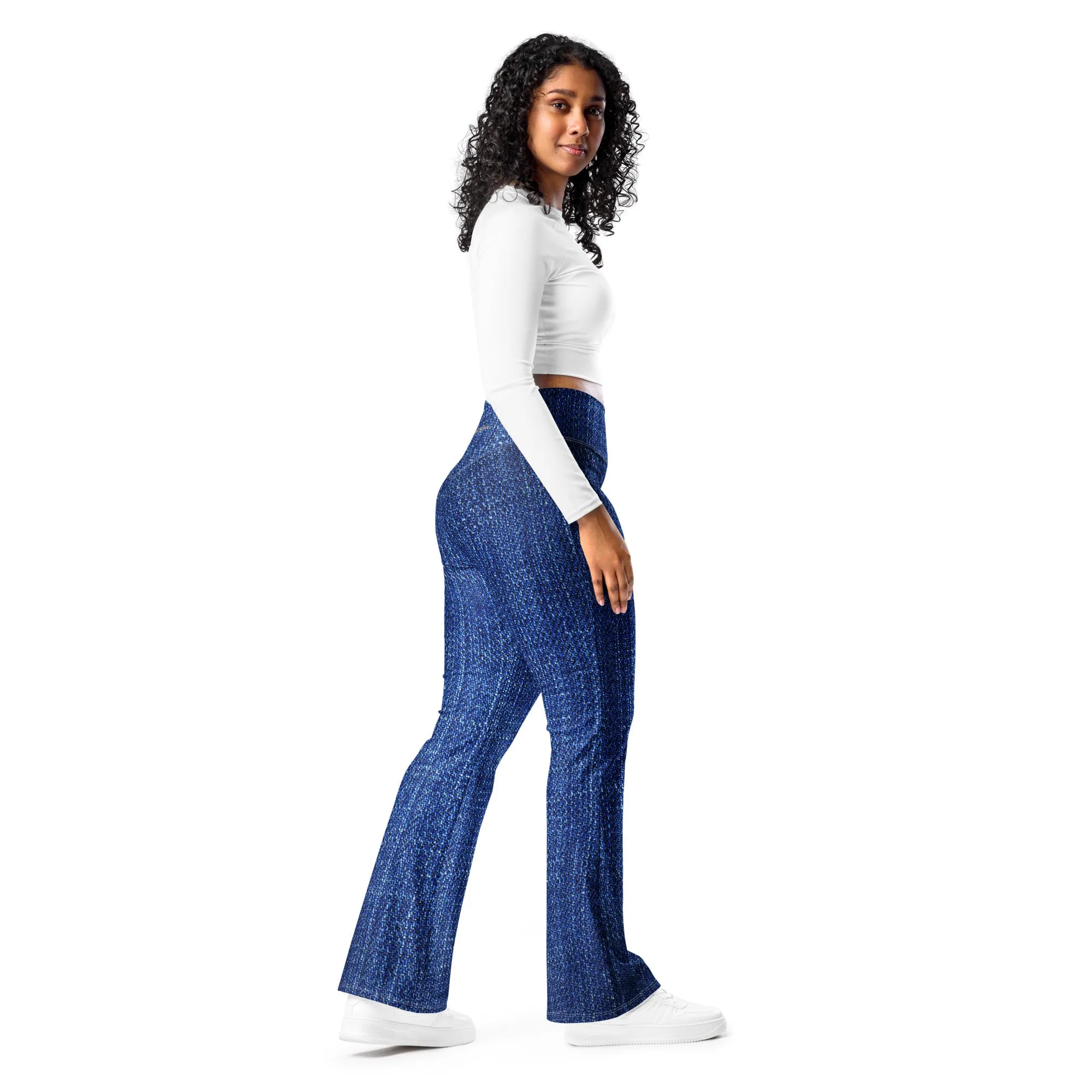 Denim Look Flare leggings, lioness-love