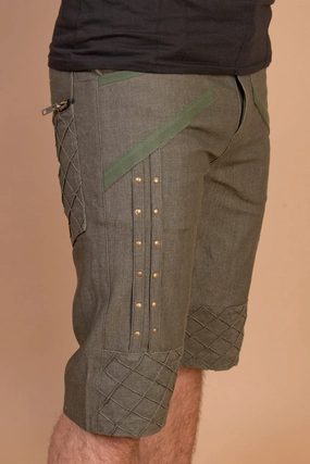 Denim Pintex Shorts Cozy and Relaxed