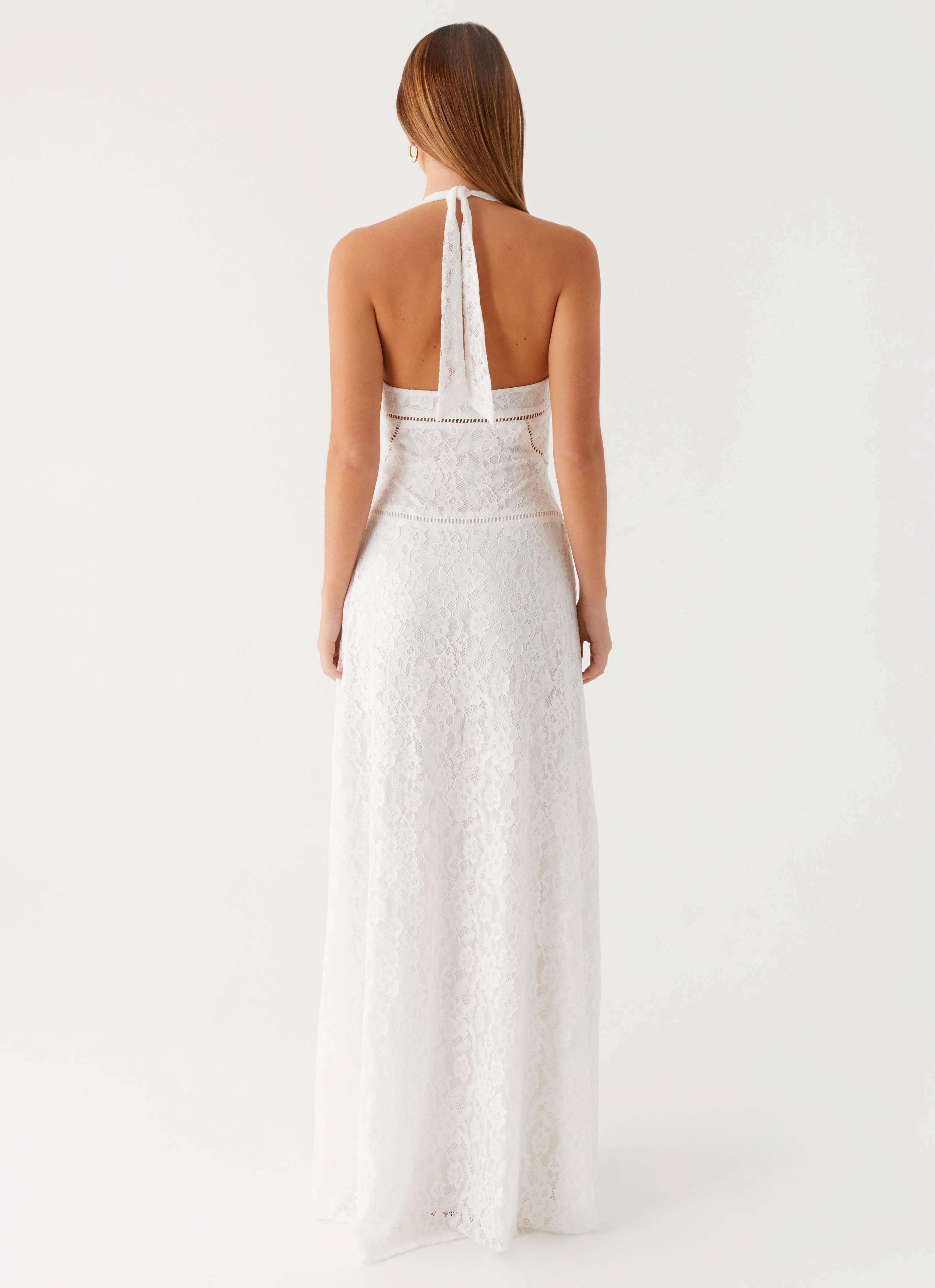 Ember Valley Maxi Dress - Ivory Subtle Look Subtle tone