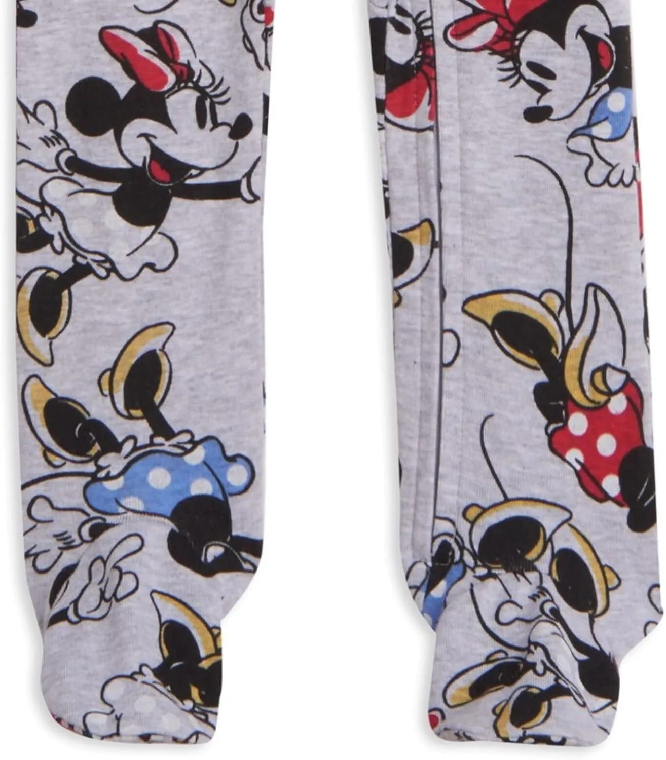 Disney Junior Baby Girls 2 Pack Zip Up Sleep N' Plays Newborn to Infant Sizes (Newborn - 24 Months)