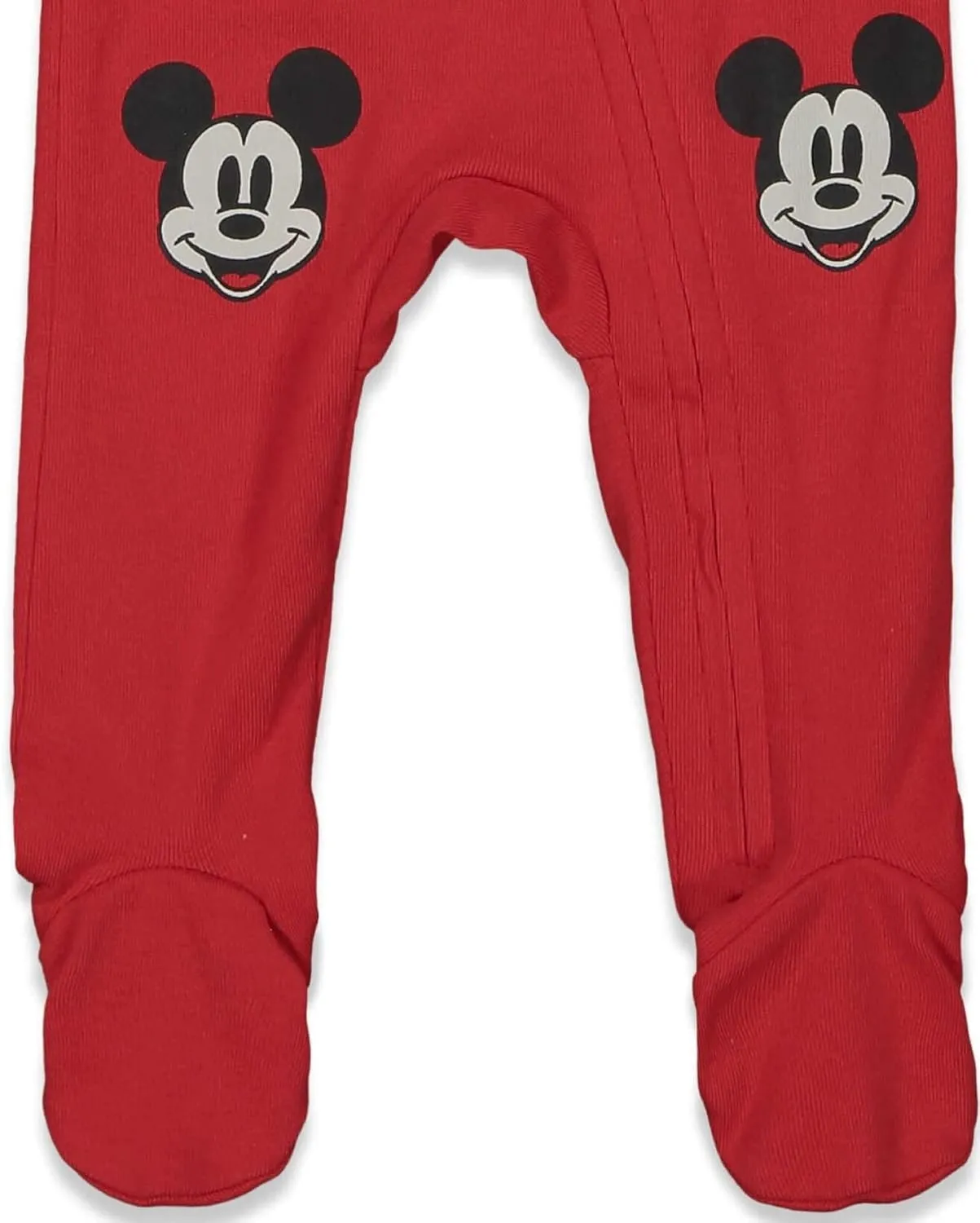 Disney Mickey Mouse Baby 2 Pack Zip Up Sleep N' Play Coveralls Newborn to Infant