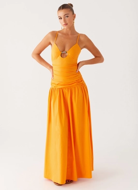 Outdoor Scene Avani Maxi Dress - Orange