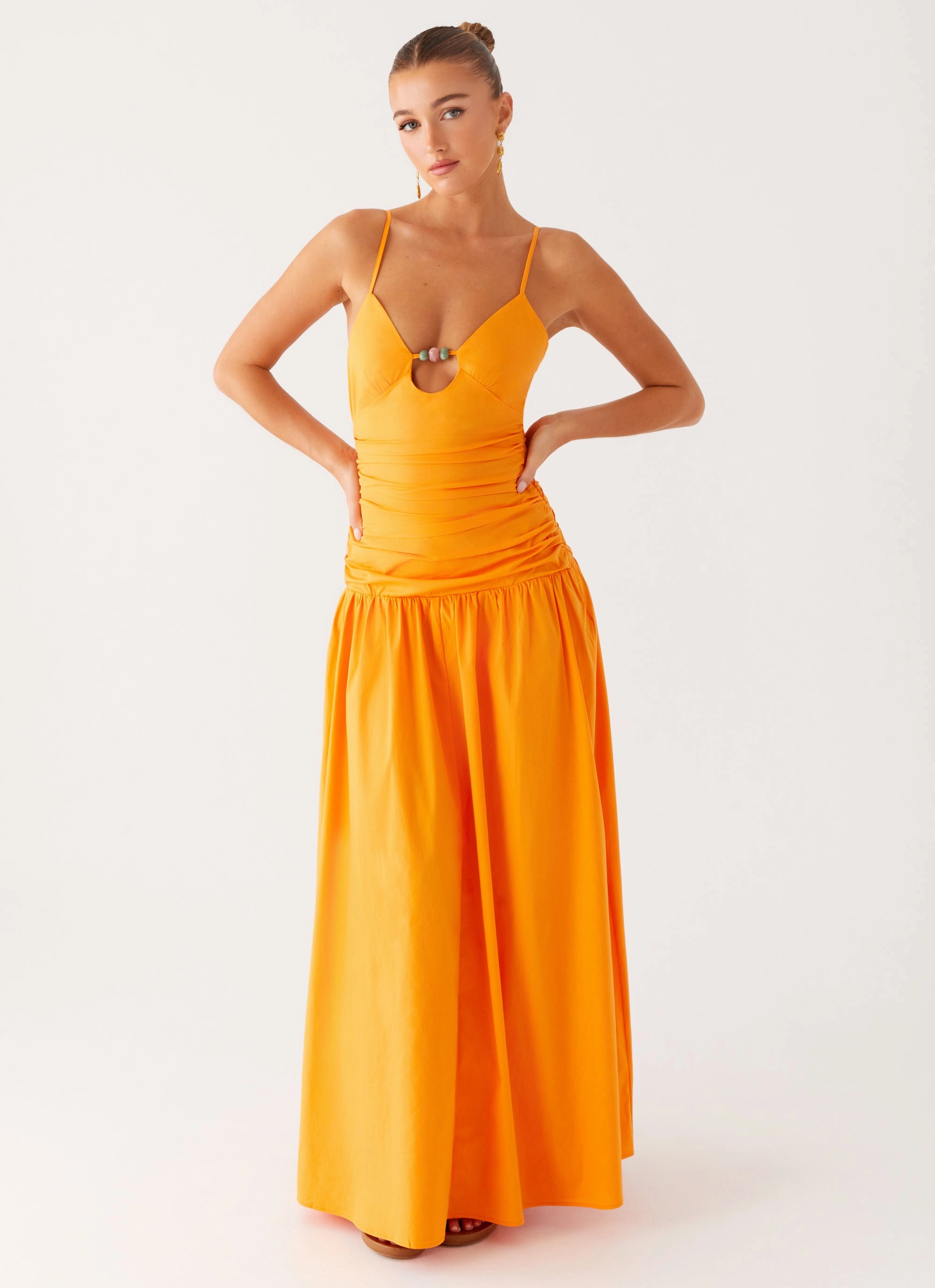 Outdoor Scene Avani Maxi Dress - Orange