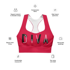 DIVA Longline Sports Bra