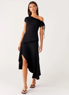 Chill Wear Downtown Midi Dress - Black