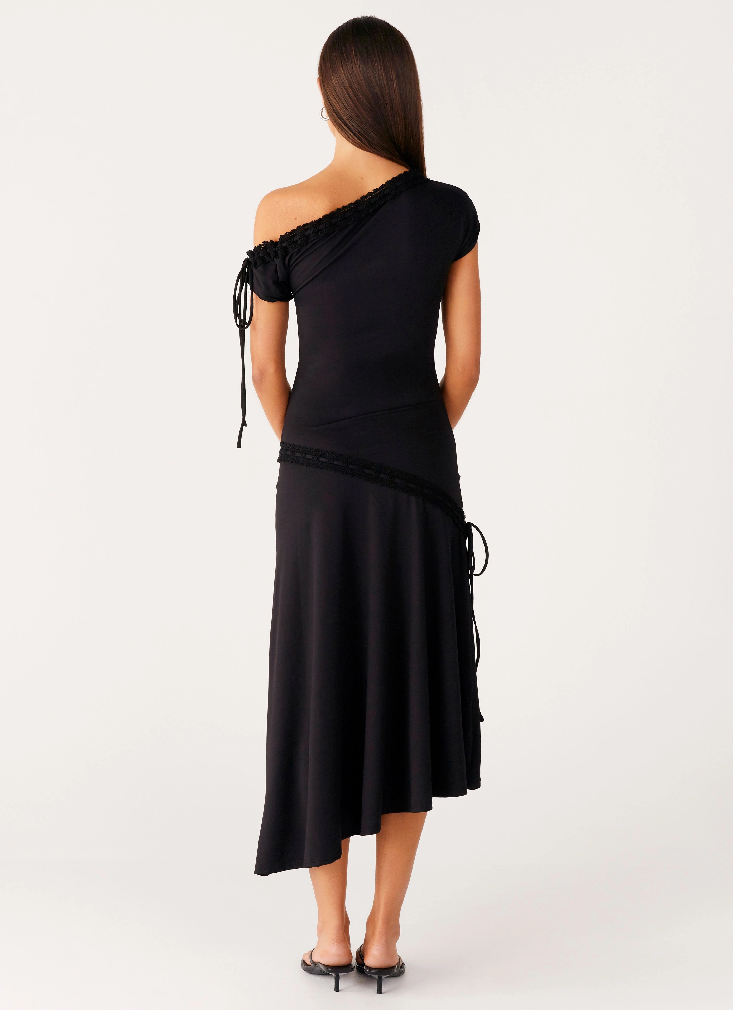 Morning Wear Downtown Midi Dress - Black