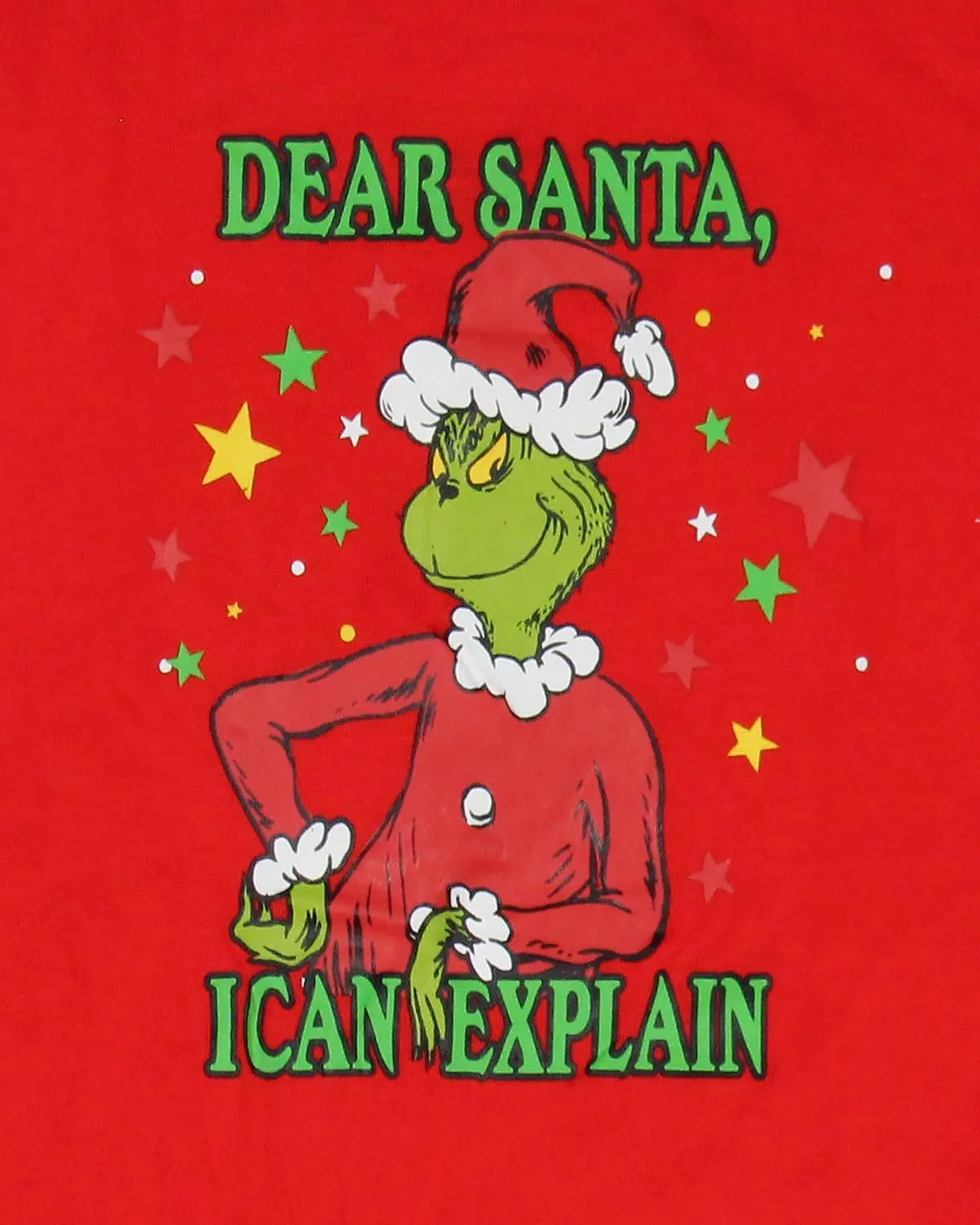 Dr Seuss Pajamas The Grinch Who Stole Christmas Holiday Family Pajama Set