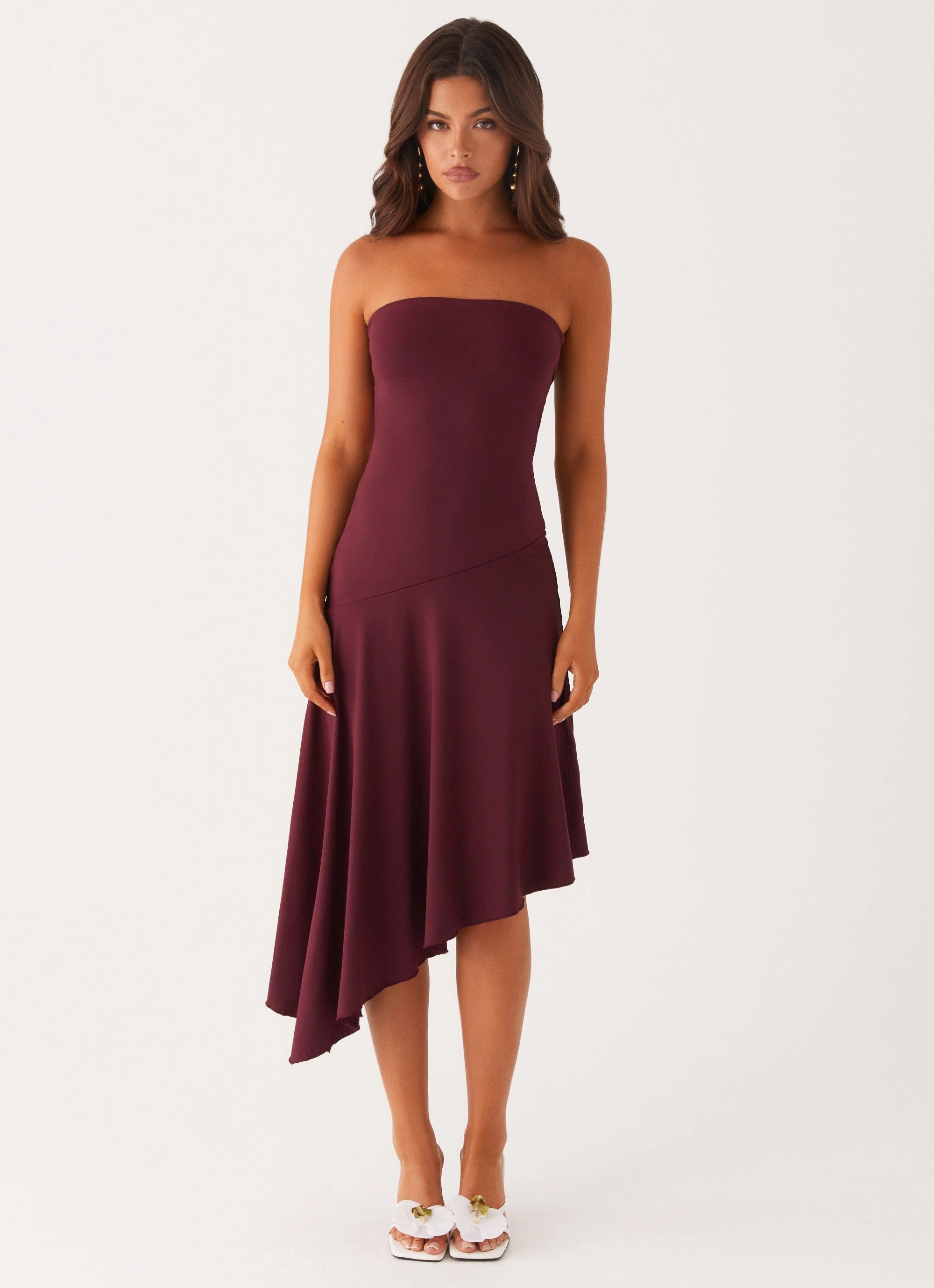 Juliana Midi Dress - Mulberry Smooth Blend
