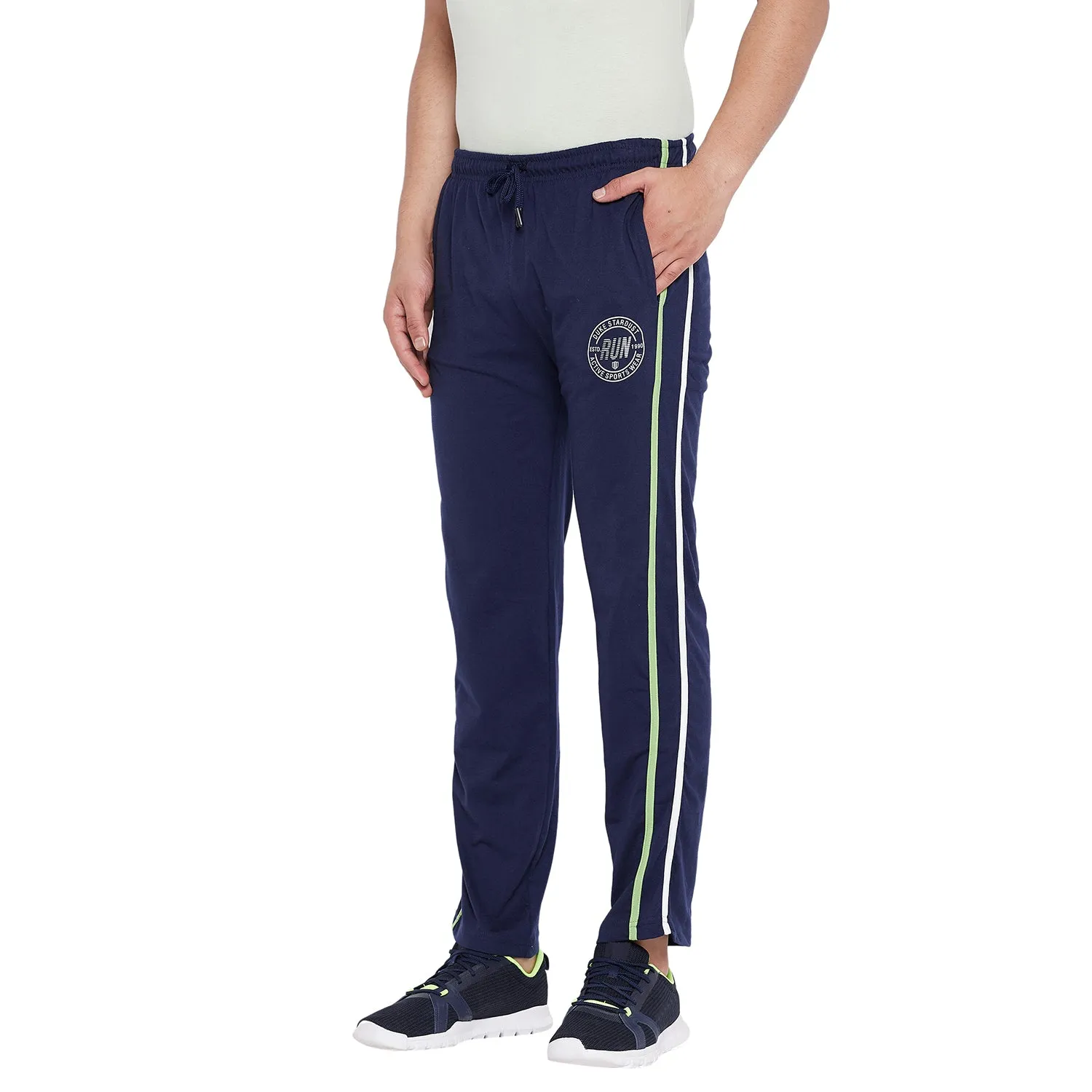 Duke Stardust Men Solid Regular Track Pant (LF5537)