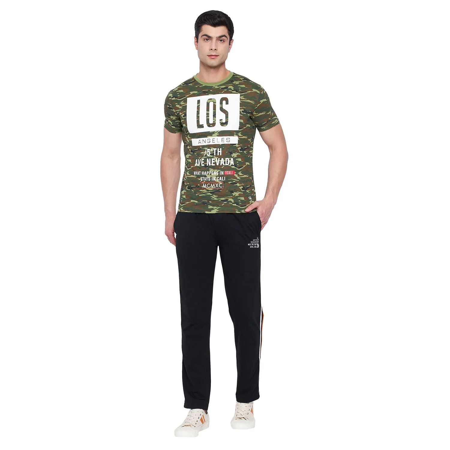 Duke Stardust Men Solid Regular Track Pant (MLF5622)