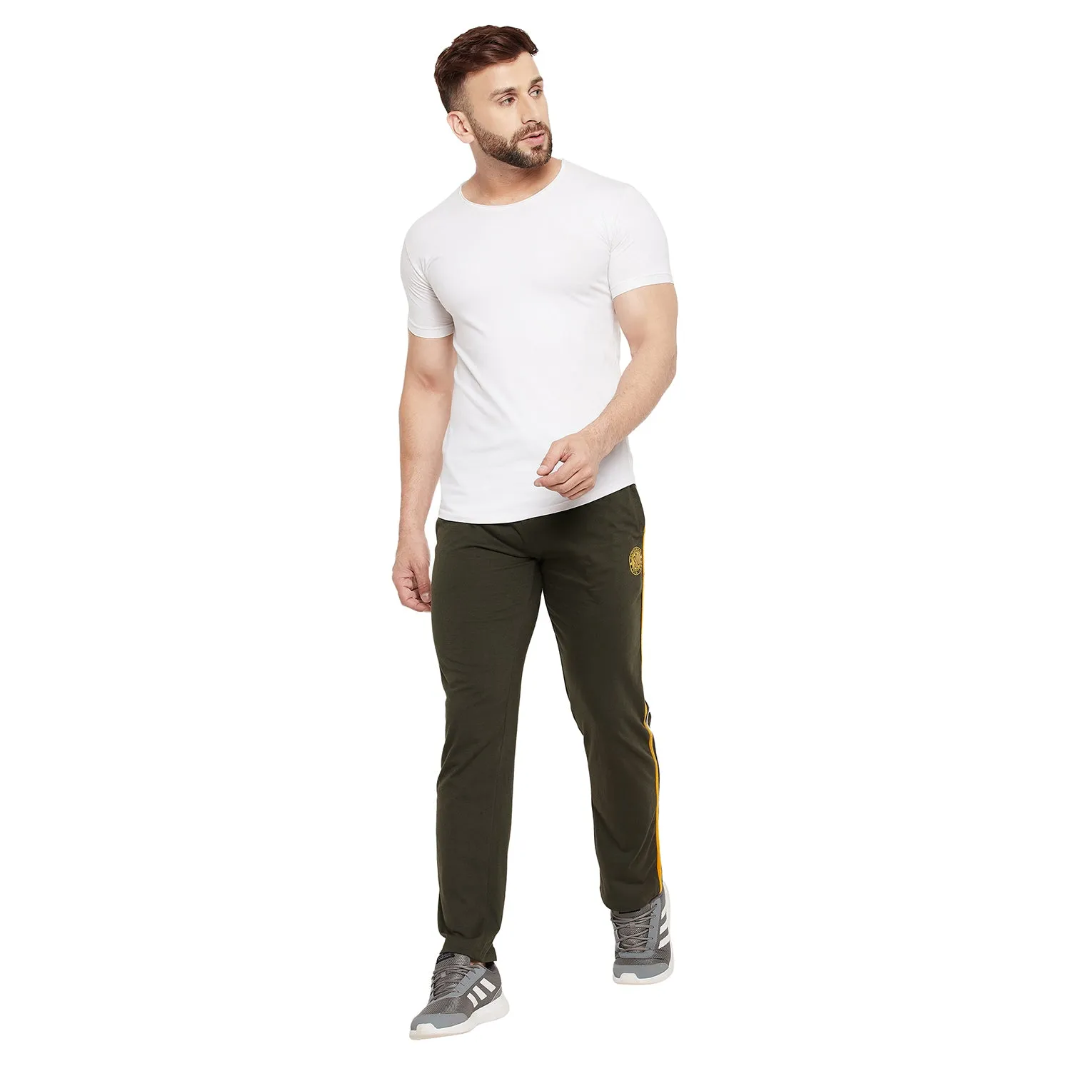 Duke Stardust Men Solid Regular Track Pant (MLF5622)