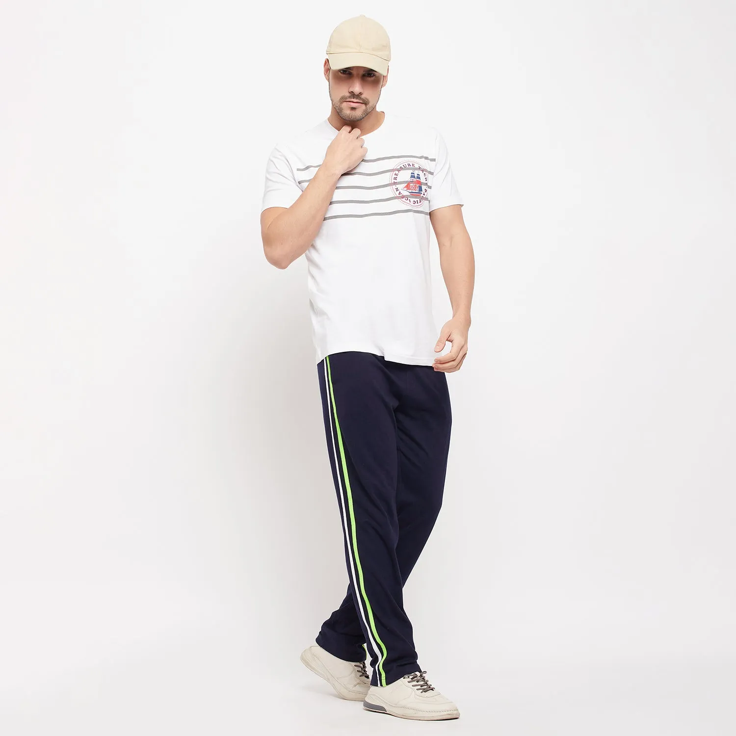 Duke Stardust Men Solid Regular Track Pant (MLF5622)