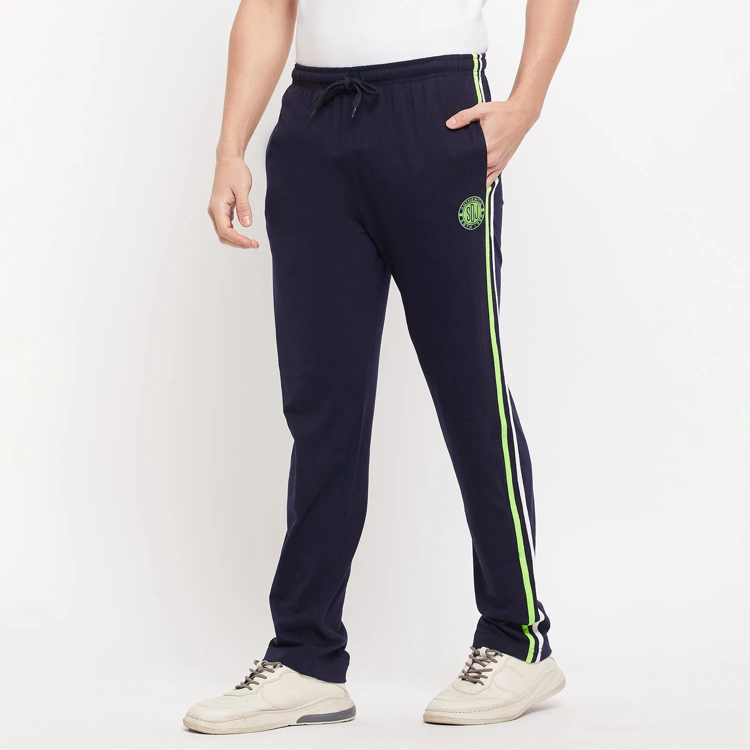 Duke Stardust Men Solid Regular Track Pant (MLF5622)