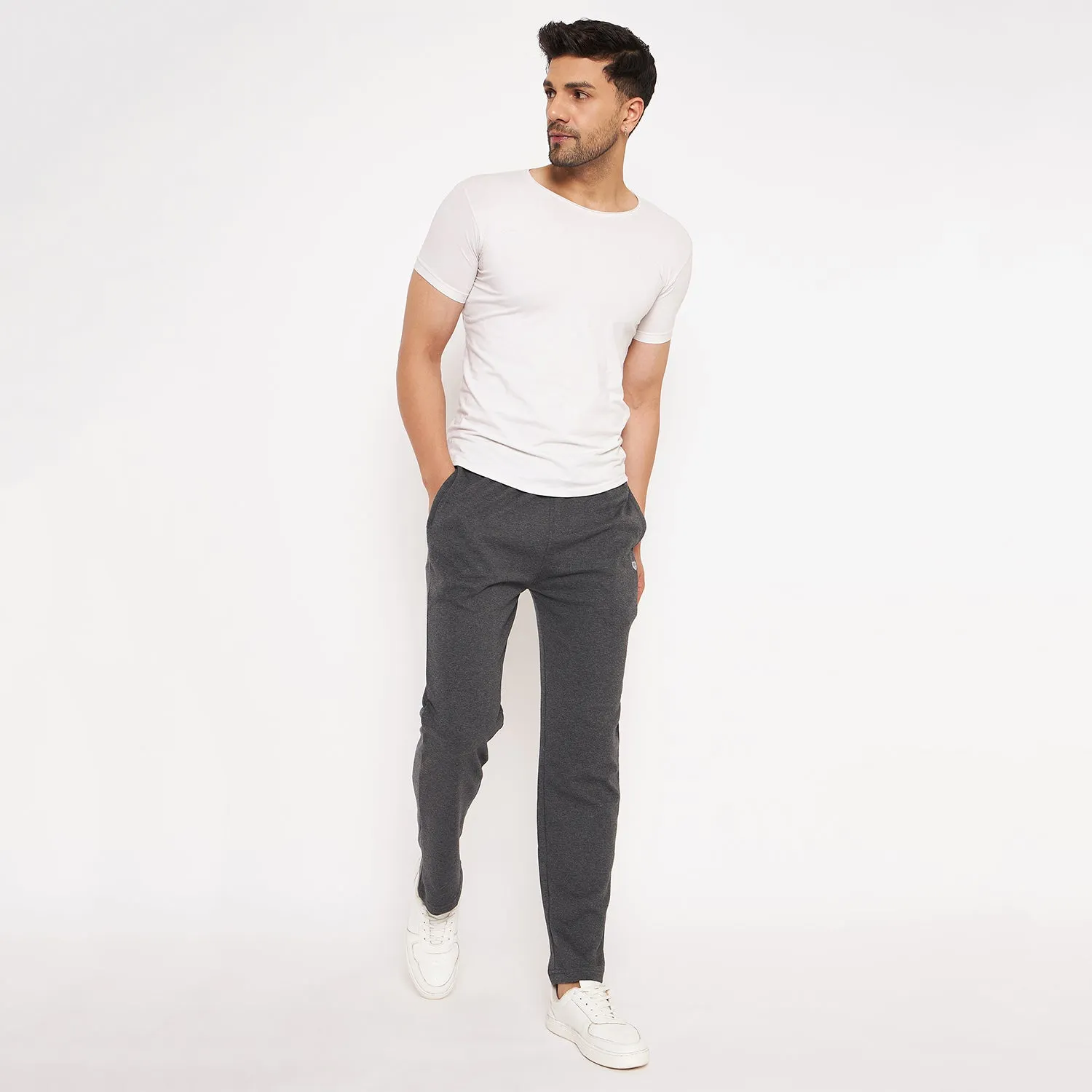 Duke Stardust Men Solid Track Pant (LF5660R)